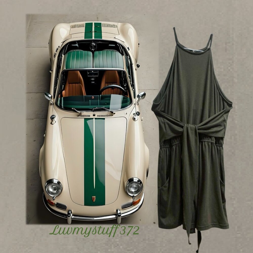 Cute Zesica High Neck Halter Romper Shorts